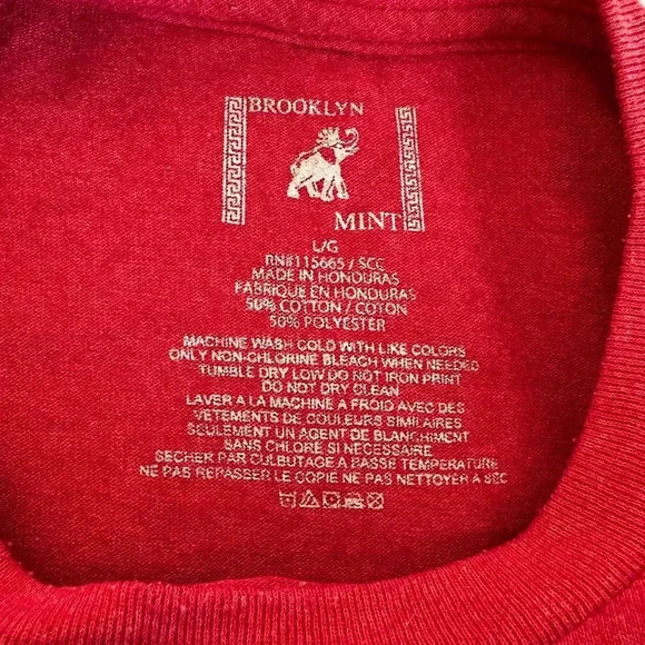 NWOT You're Killing Me Smalls, Biggie Smalls Heather Red T-Shirt. Size: L. - Picture 6 of 6